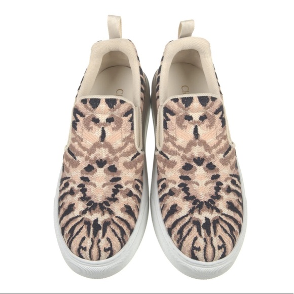 Christian Dior animal print slip on sneakers 37 - Picture 1 of 9